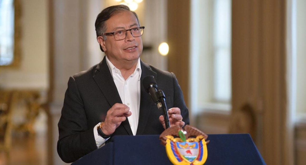 Gustavo Petro, presidente de Colombia. Foto: EFE.