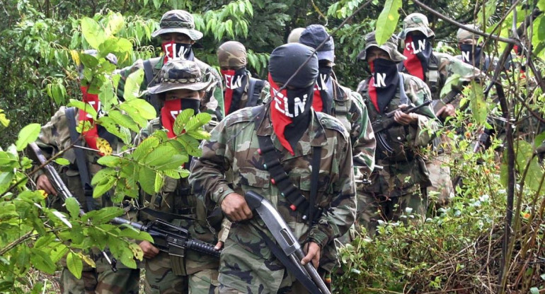 Ejército de Liberación Nacional. Foto: REUTERS.