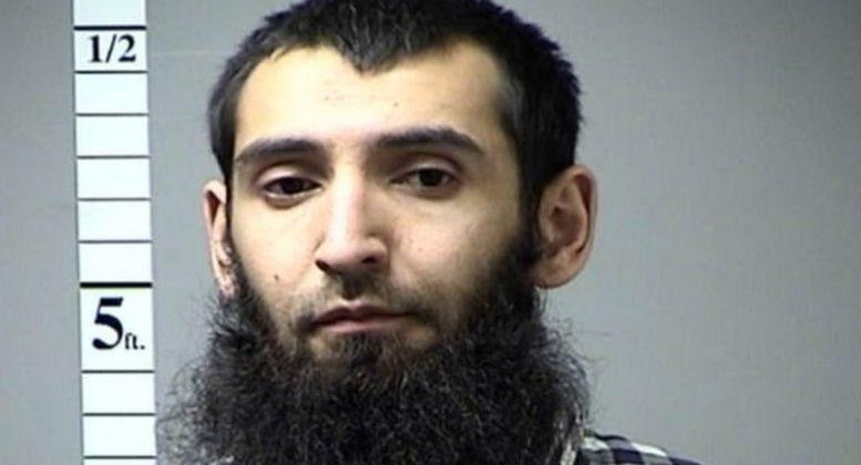 Sayfullo Saipov, terrorista condenado por la muerte de cinco argentinos en Nueva York.