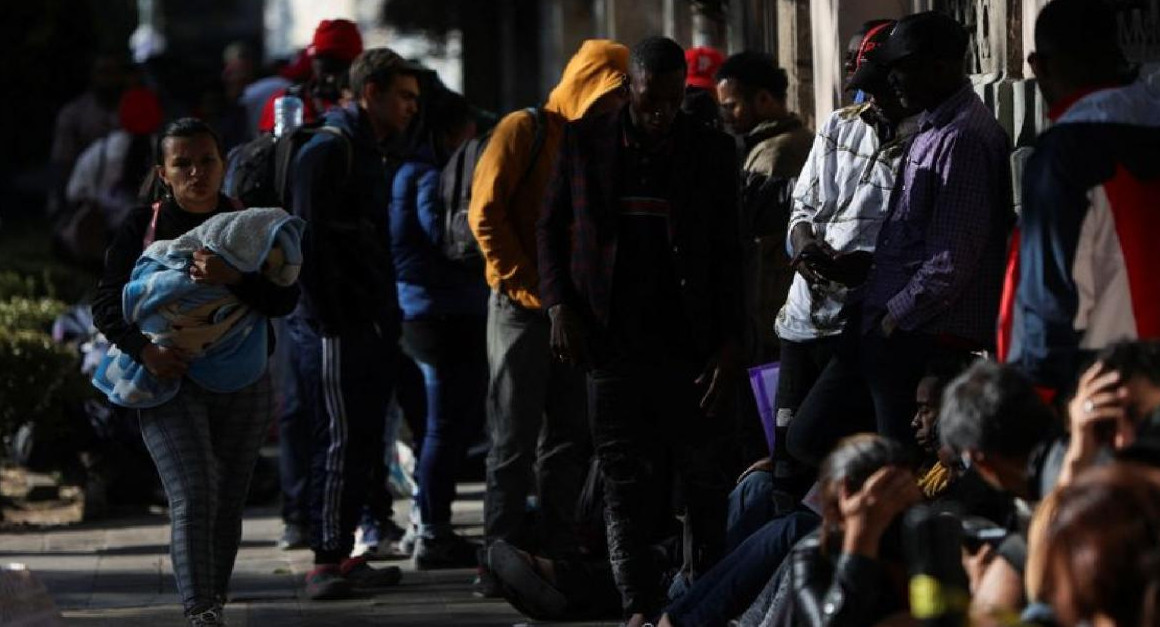 Migrantes en México. Foto: Reuters