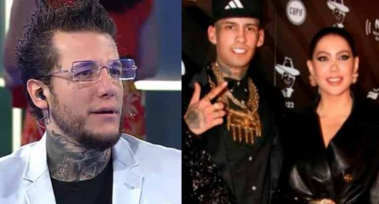 Alex Caniggia vs L-Gante. Foto: NA.