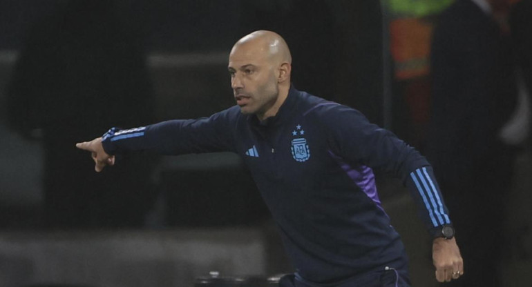 Javier Mascherano DT; Mundial Sub 20. Foto: EFE.