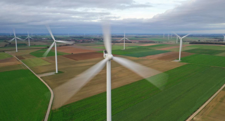 Energía eólica. Foto: Reuters.