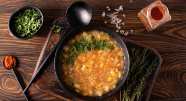 Locro, plato tradicional argentino. Fuente: Unsplash.