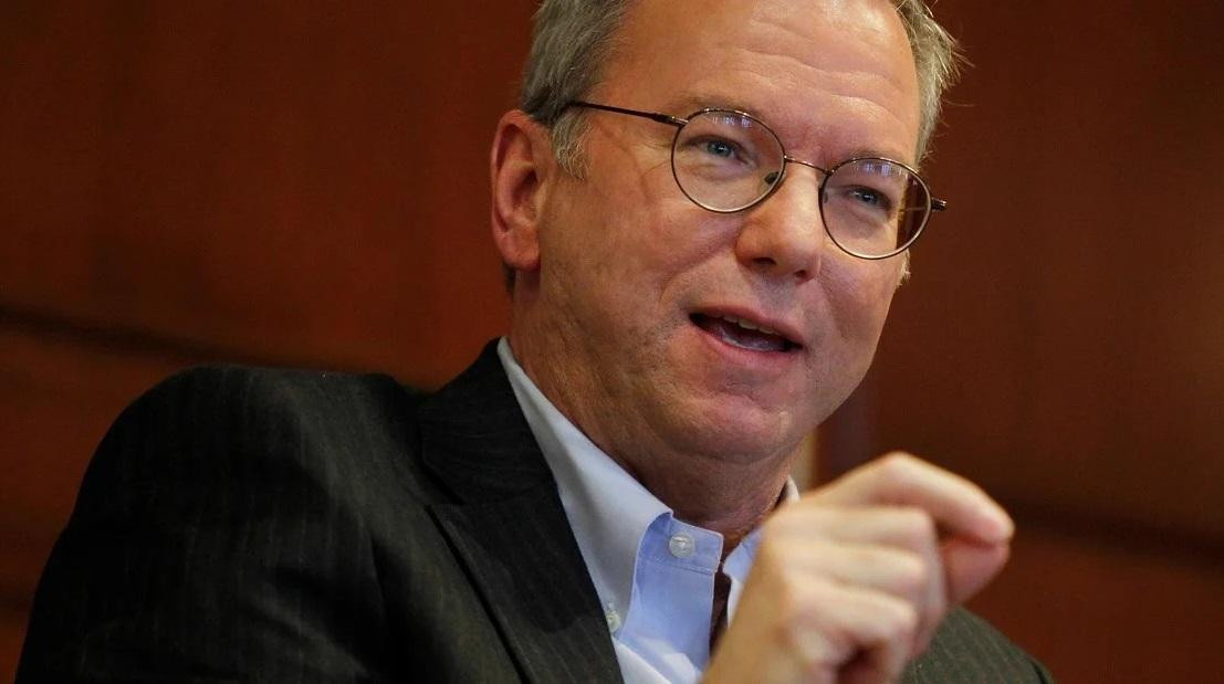 Eric Schmidt, ex CEO de Google. Foto: REUTERS.