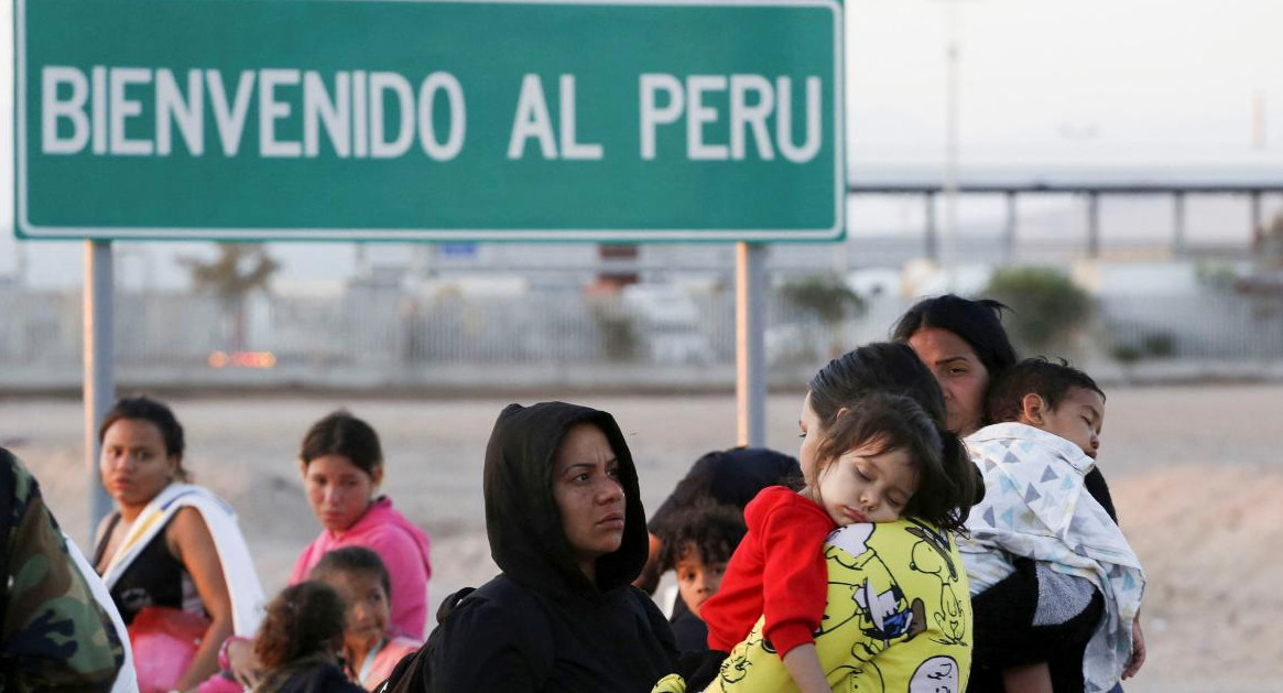 Ingreso irregular de migrantes, Chile. Foto: Reuters