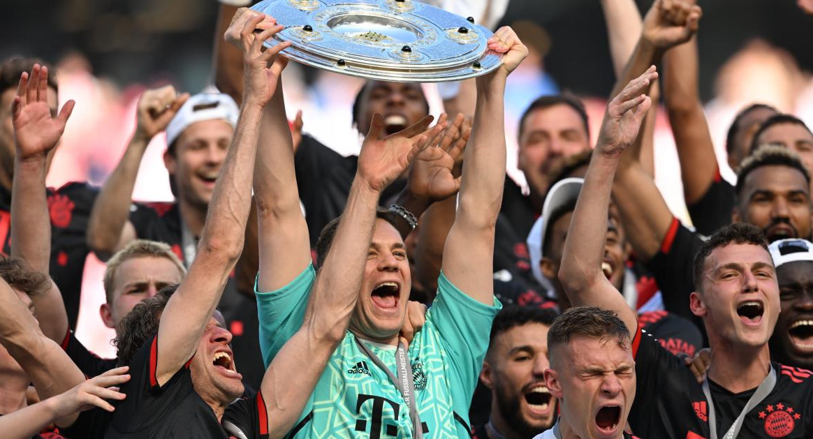 Bayern Munich, campeón de la Bundesliga 2023. Foto: EFE.