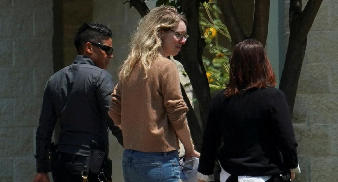 Elizabeth Holmes en la cárcel de Texas. Foto: REUTERS.