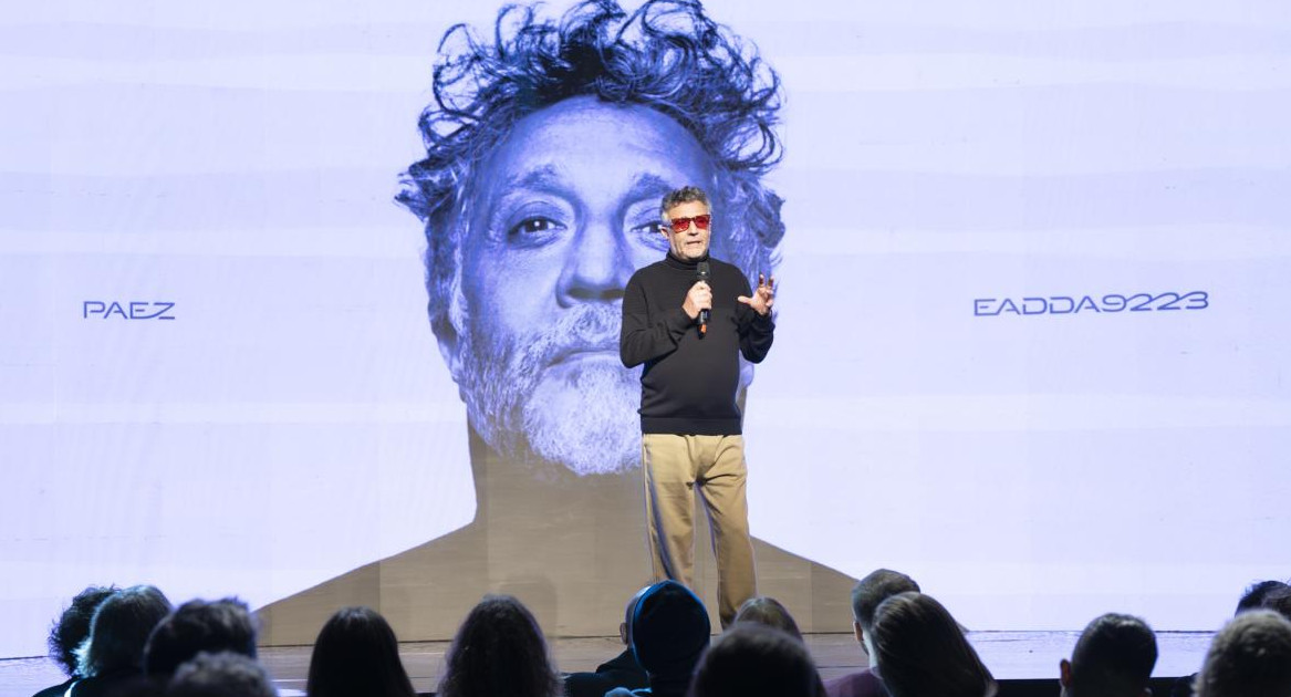 Lanzamiento de Fito Páez de El amor después del amor. Foto: EFE.