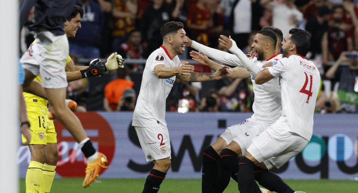 Europa League, Sevilla vs. Roma. Foto: EFE.