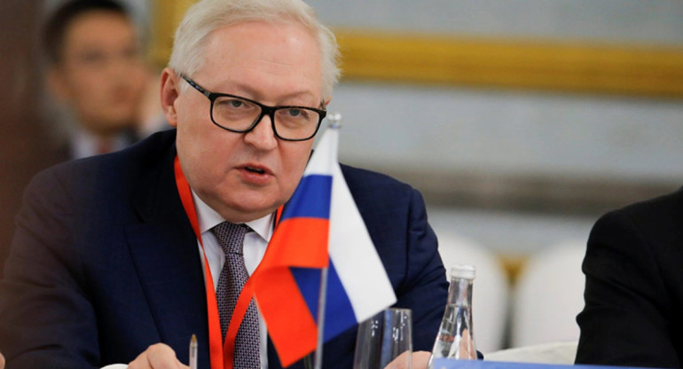 Serguéi Riabkov, viceministro de Relaciones Exteriores de Rusia. Foto: REUTERS.