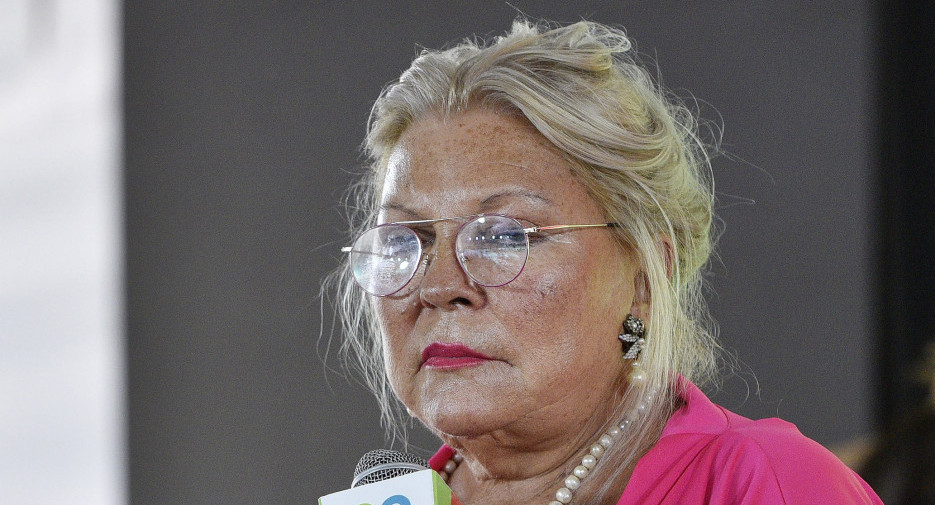 Elisa Carrió, Coalición Cívica. Foto: NA.