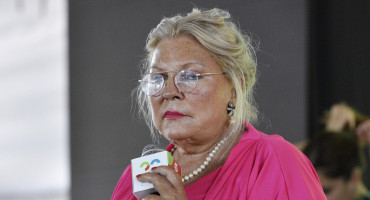 Elisa Carrió, Coalición Cívica. Foto: NA.