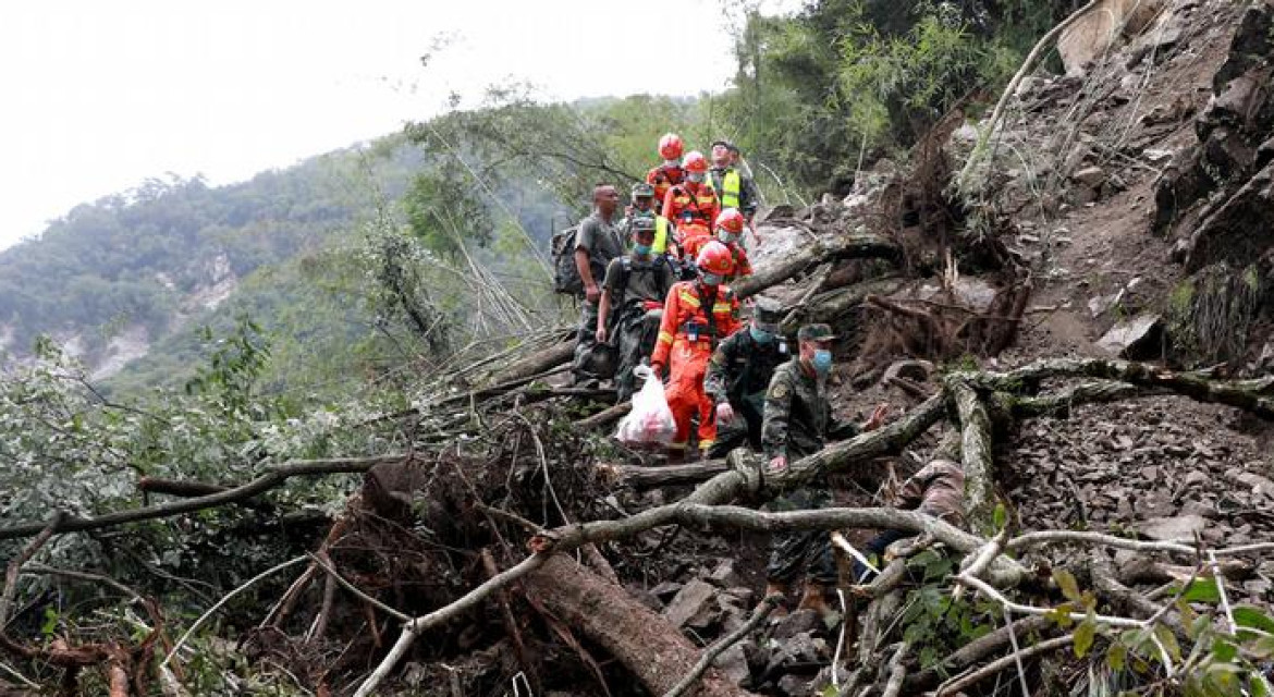 El área de Sichuan es propensa a desastres naturales como deslizamientos de tierra y terremotos. Fuente: Reuters.