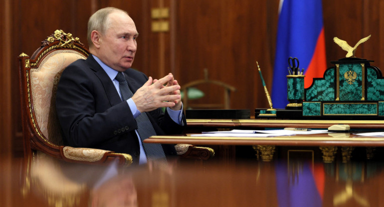 Vladímir Putin, presidente ruso. Foto: Reuters.