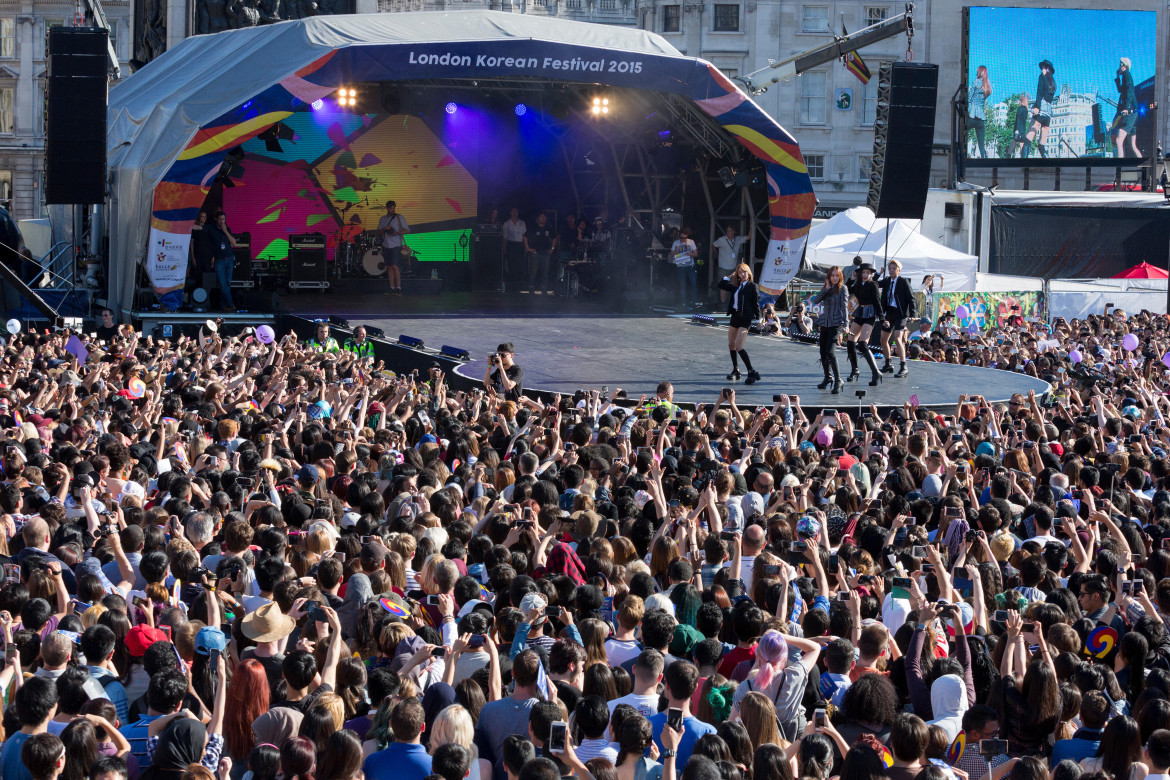 Festival de k-POP en Londres Trafalgar Square - Foto: Reuters