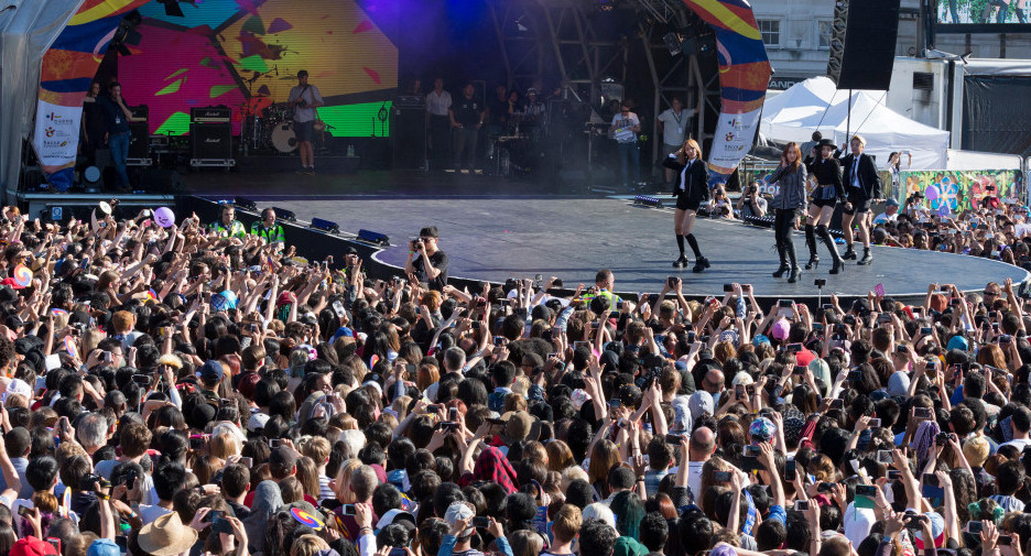 Festival de k-POP en Londres Trafalgar Square - Foto: Reuters