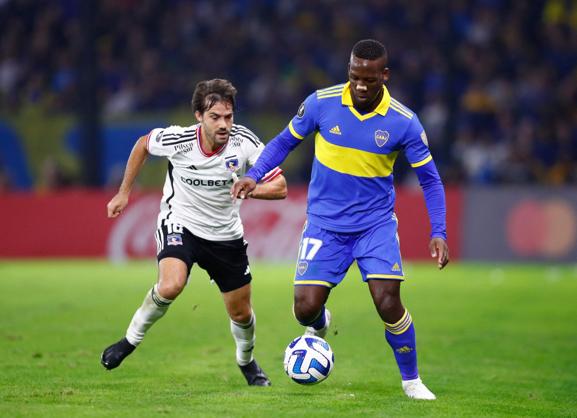 Copa Libertadores, Boca vs. Colo Colo. Foto: NA.