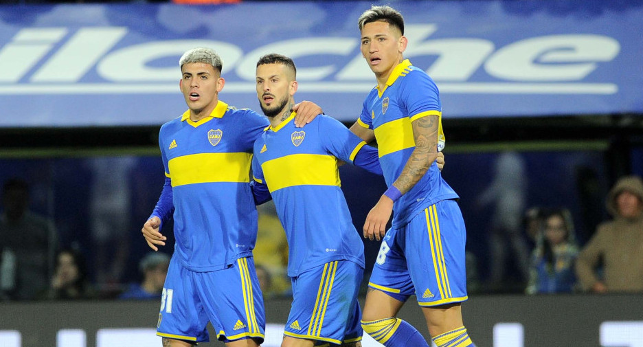 Boca logró un empate en el final ante Lanús. Foto: Télam.