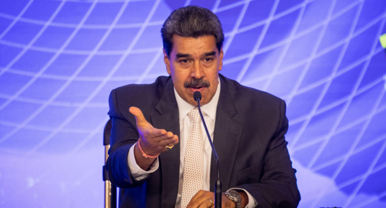 Nicolás Maduro, presidente de Venezuela. Foto: EFE.