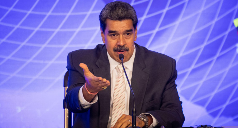 Nicolás Maduro, presidente de Venezuela. Foto: EFE.