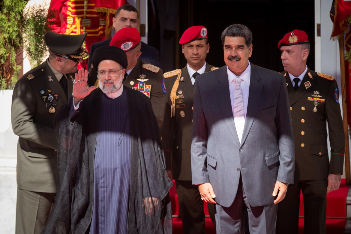 Nicolás Maduro, presidente de Venezuela y Ebrahím Raisí, presidente de Irán. Foto: EFE.