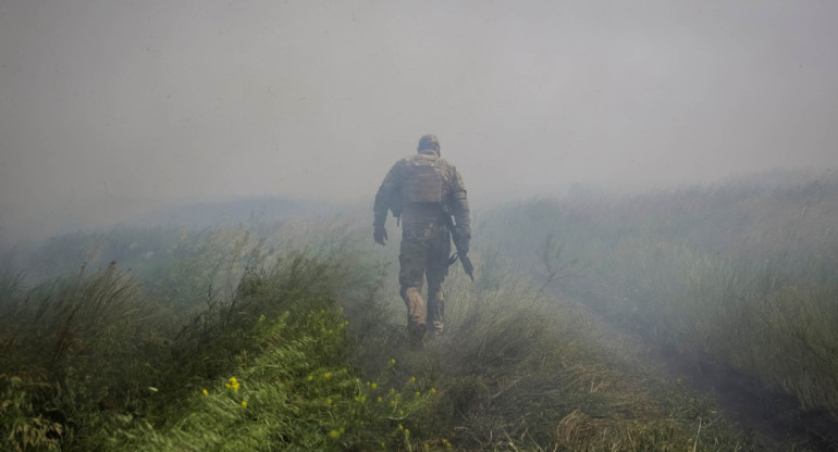 Guerra entre Rusia y Ucrania. Foto: Reuters.