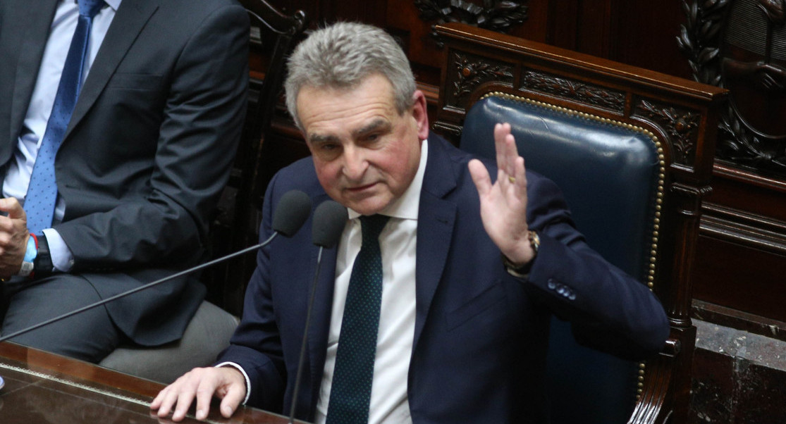 Agustín Rossi, jefe de gabinete de ministros. Foto: NA.