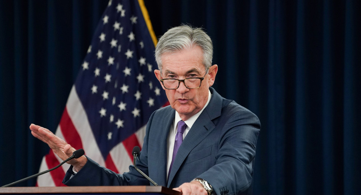 Jerome Powell, presidente de la FED. Foto: Reuters