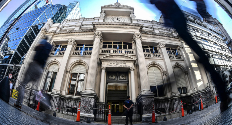 Banco Central, economía argentina. Foto: Télam