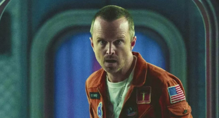 Aaron Paul, protagonista de la sexta temporada de Black Mirror. Foto: Gentileza Netflix.