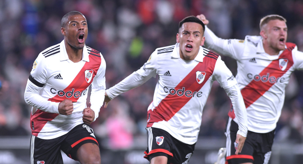 Nicolás De La Cruz; River Plate vs. Defensa y Justicia. Foto: Télam.