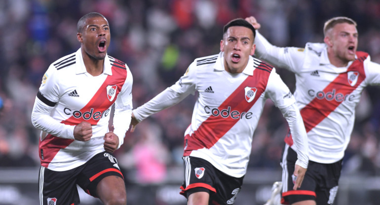 Nicolás De La Cruz; River Plate vs. Defensa y Justicia. Foto: Télam.