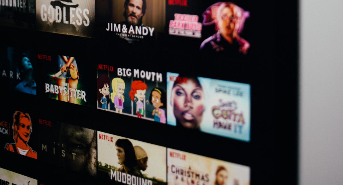 Catálogo de Netflix. Foto: Unsplash.