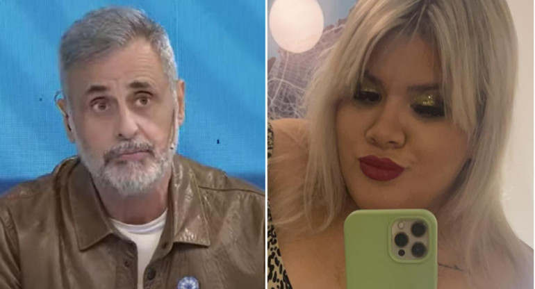 Jorge Rial y Morena Rial. Fotos: captura.