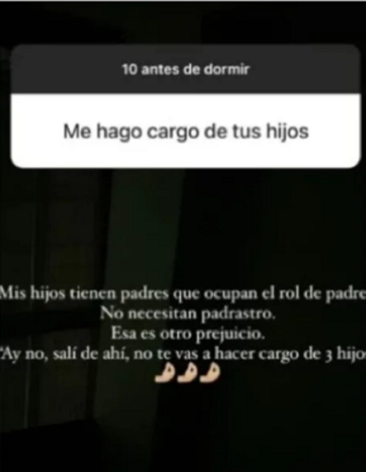 Las historias de la "China" Suárez. Foto: Instagram.