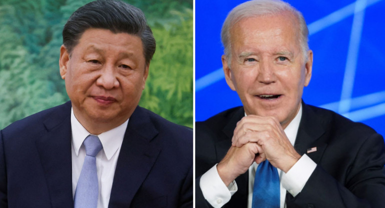 Joe Biden y Xi Jinping. Foto: Reuters.