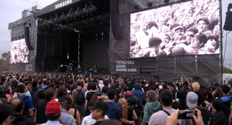 Primavera Sound, música. Foto: Télam