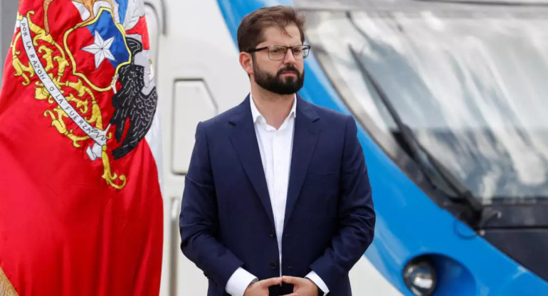 Gabriel Boric, presidente de Chile. Foto: Reuters