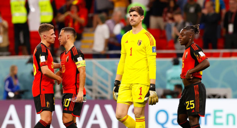 Thibaut Courtois, Selección de Bélgica. Foto: Reuters