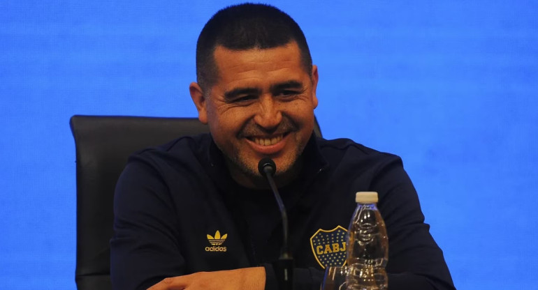 Juan Román Riquelme prepara su partido despedida. Foto: Télam.