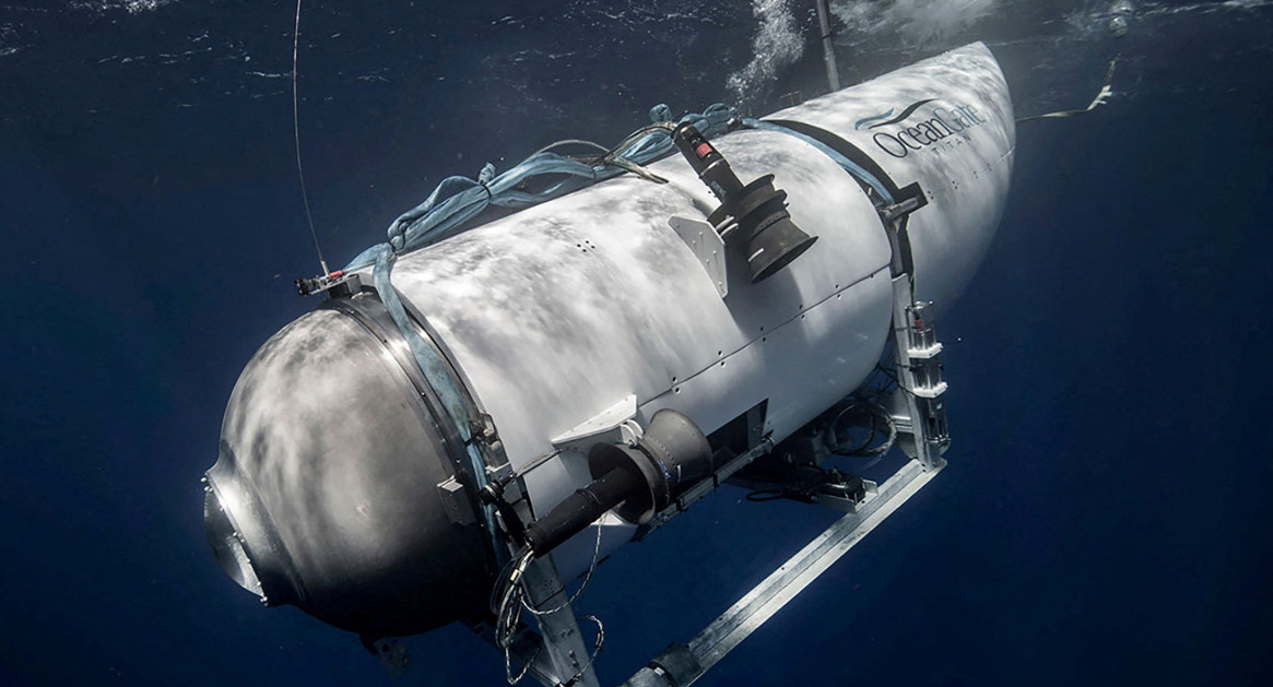 La Guardia Costera estadounidense confirmó el hallazgo del submarino Titan. Foto: Reuters.