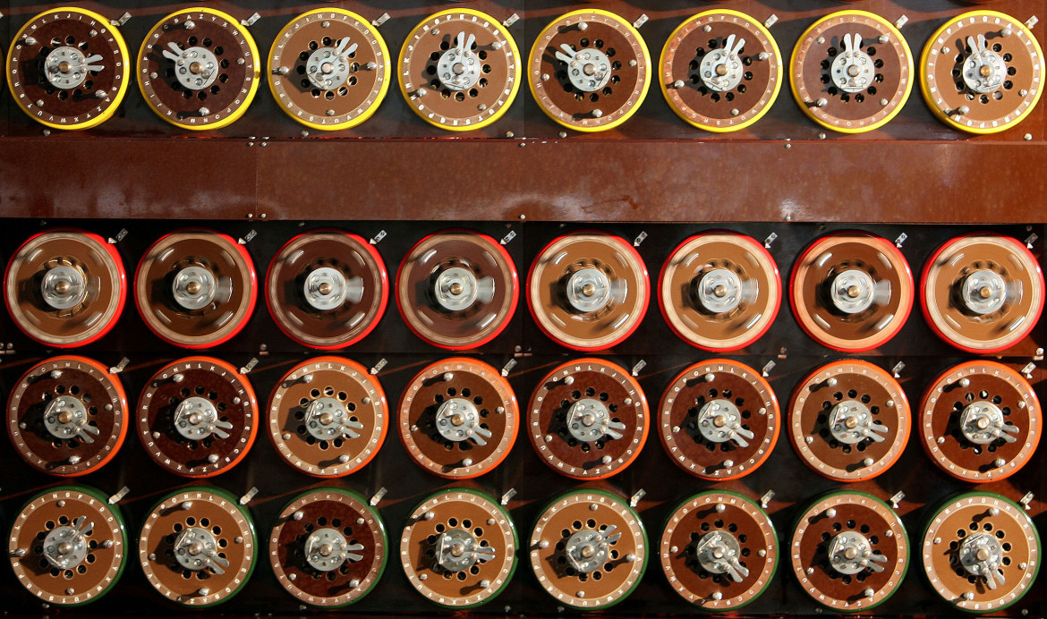 La máquina "Bombe" de Turing en Bletchley Park Museum en Bletchley, Inglaterra. Reuters