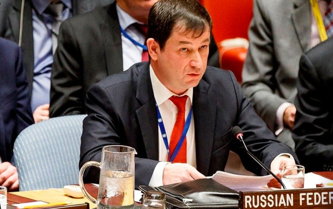 Embajador adjunto de Rusia ante la ONU, Dmitri Polianski. Foto: