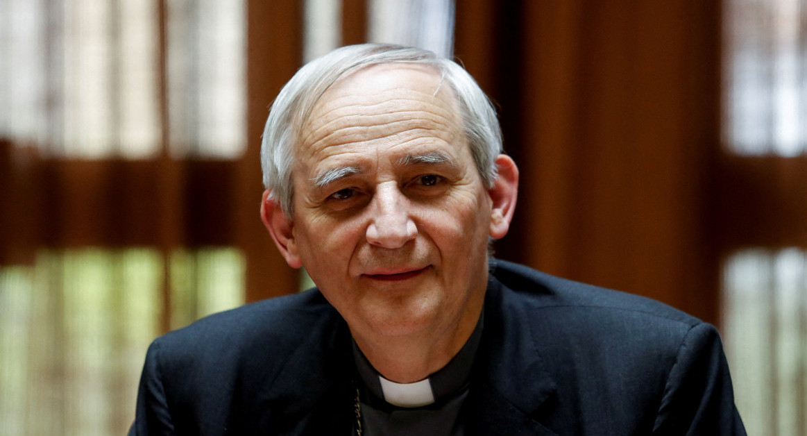 Matteo Zuppi, representante del Papa Francisco. Foto: Reuters.