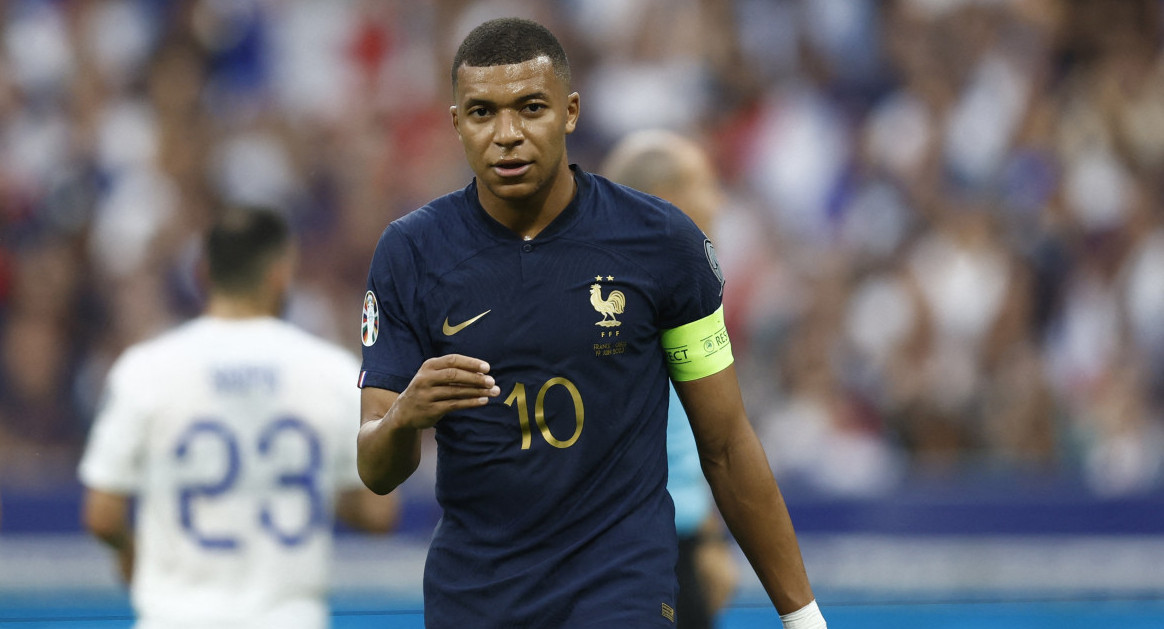 Kylian Mbappé. Foto: REUTERS.