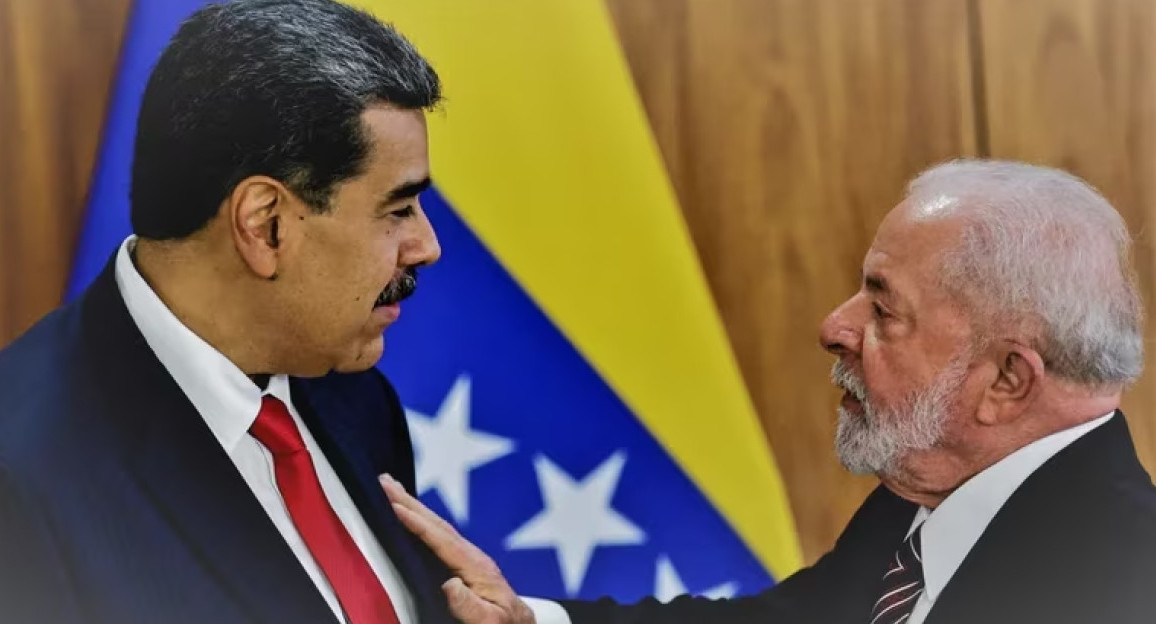 Nicolás Maduro y Lula da Silva. Foto: Reuters