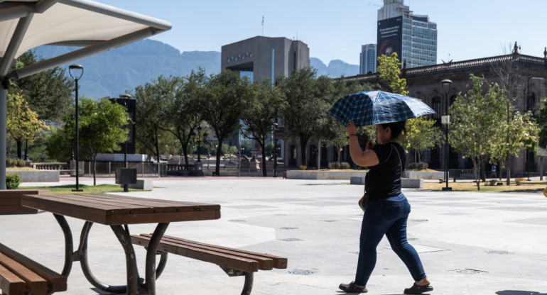 Ola de calor mortal en México. Foto: EFE.