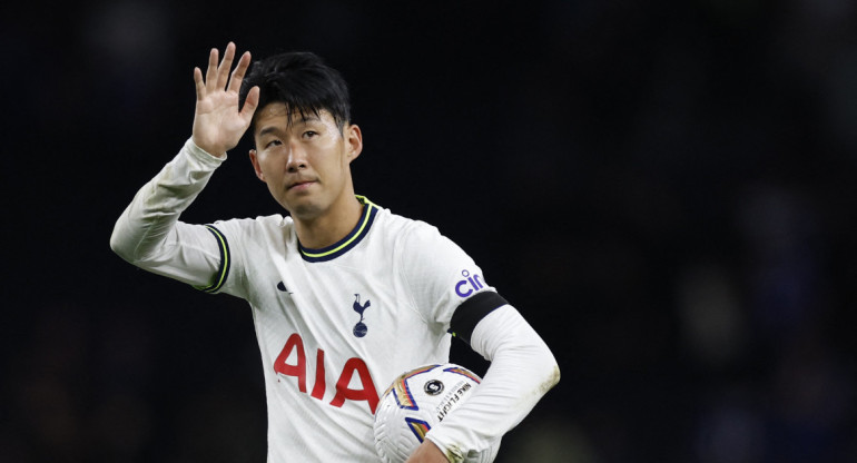 Heung-min Son. Foto: REUTERS.