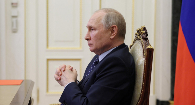 Vladimir Putin, presidente de Rusia. Foto: Reuters.